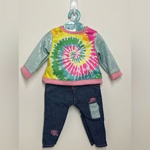 My Life doll tie dye outfit